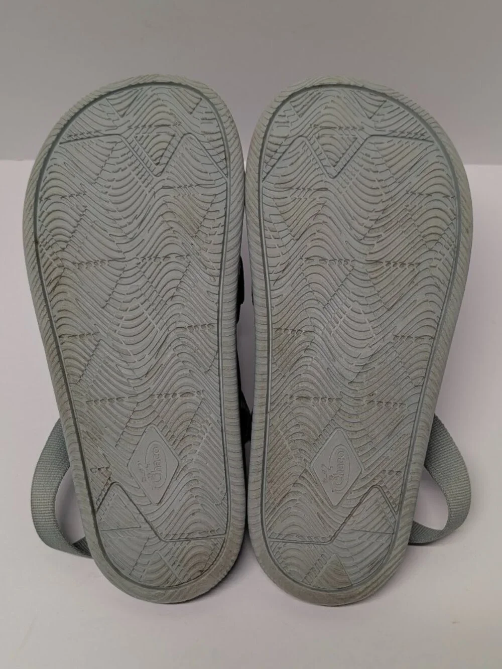 Chaco Women's Chillos Sport Sandals in Aqua-Gray - JCH108614